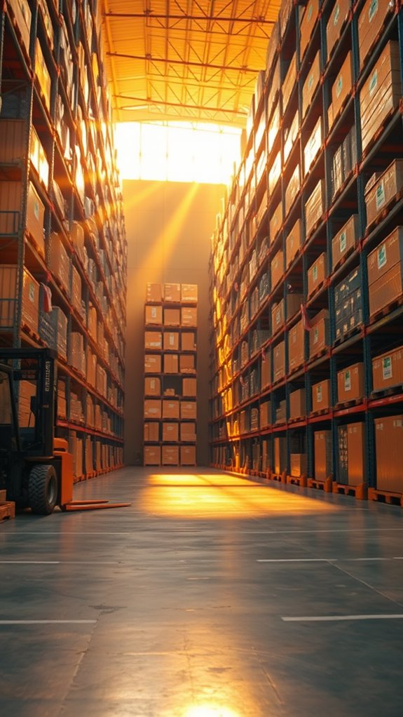 gold storage and distribution